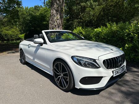 MERCEDES-BENZ C CLASS 2.0 C200 AMG Line Cabriolet G-Tronic+ Euro 6 (s/s) 2dr